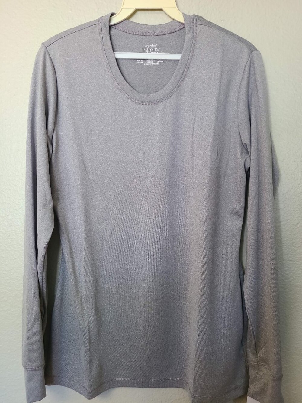 Cherokee Infinity Underscrub Long Sleeve Knit Tee